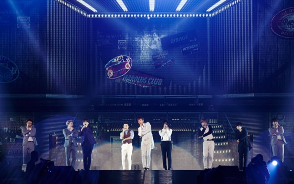 SUPER JUNIORが、ソウル、東京、香港、北京に続いて「SUPER SHOW6 in TAIWAN」のコンサートも大盛況に終えた。写真：SMエンターテインメント