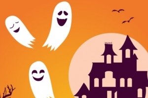 パネルがサクサク合体します！ - iPhone アプリ 「おばけドロップ - ちょっと怖くてサクサク合体連鎖が気持ちいいおばけパズル！」