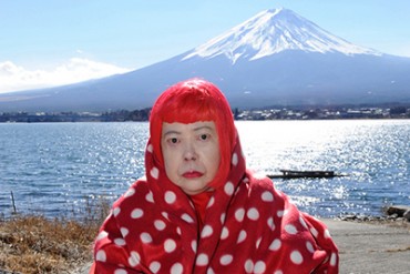 草間彌生が浮世絵に挑む、ＴＶ番組『草間彌生の富士山』が元旦に放送