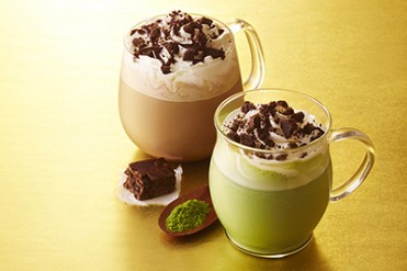 タリーズコーヒーから「ブラウニー抹茶ホワイトモカ」季節限定登場 - テーマは和と洋のハーモニー