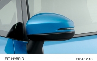 ホンダが一部改良して19日に発売するコンパクトカー「FIT HYBRID(フィット ハイブリッド)」（写真提供：ホンダ）