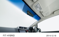 ホンダが一部改良して19日に発売するコンパクトカー「FIT HYBRID(フィット ハイブリッド)」（写真提供：ホンダ）