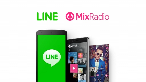 LINE社は、米マイクロソフトから音楽配信のミックスラジオ社を買収する。