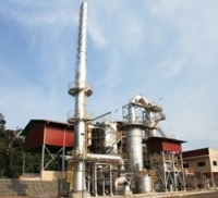 JFEエンジニアリングと月島機械が、マレーシアのボルネオ島サラワク州で建設した産業廃棄物焼却プラント（両社の発表資料より）