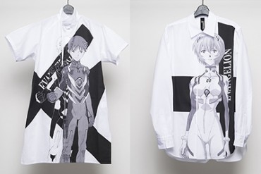 ヨウジヤマモトGround Y×エヴァンゲリオン、「初号機シャツ」などコラボアイテム発売