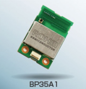 汎用無線通信モジュール「BP35A1」 (ロームの発表資料より) 汎用無線通信モジュール「BP35A1」 (ロームの発表資料より)