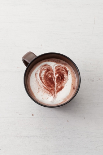 キハチカフェに、早くもバレンタインにおススメのメニューが登場です。