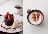 キハチカフェに、早くもバレンタインにおススメのメニューが登場です。