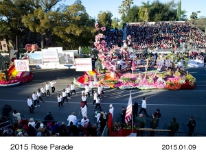 2015年ローズ・パレードの様子(写真提供:ホンダ) 2015年ローズ・パレードの様子(写真提供:ホンダ)