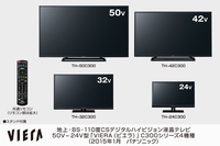 パナソニックが1月下旬以降に発売する液晶テレビ「VIERA」(ビエラ)の「C300 シリーズ」（写真提供：パナソニック）