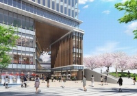 「ザ・プリンスギャラリー 東京紀尾井町」の商業エントランス(西武ホールディングスの発表資料より) 「ザ・プリンスギャラリー 東京紀尾井町」の商業エントランス(西武ホールディングスの発表資料より)