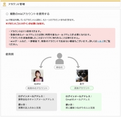 ミクシィは、「mixi」でアカウント追加機能の試験的な提供を開始した。写真は、同機能のイメージ(同社の発表資料より) ミクシィは、「mixi」でアカウント追加機能の試験的な提供を開始した。写真は、同機能のイメージ(同社の発表資料より)