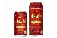 2月17日から期間限定で全国発売する、香ばしいコクにこだわり醸造したプレミアムビール「アサヒスーパードライ・ドライプレミアム・煎りたてコクのプレミアム」