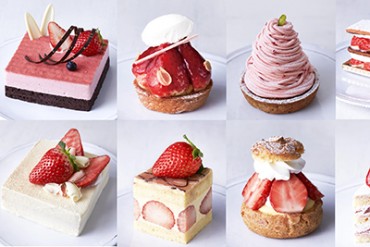 新種の苺“スカイベリー”を使ったスイーツがパティスリー キハチに登場！モンブランやタルトなど