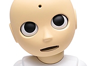 大阪大学の石黒浩教授・吉川雄一郎准教授らによる研究グループが開発した社会的対話ロボット「CommU(コミュー)」（写真：大阪大学の発表資料より）