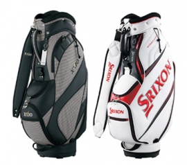 ダンロップスポーツは、9.5型の大口径ながら2.9kgと軽量なゼクシオブランドのキャディバッグ「GGC-X060」を2月14日、スポーティなデザインでさらに軽い2.7kgのスリクソンブランドのキャディバッグ「GGC-S088」を3月14日に発売する(写真:同社発表資料より) ダンロップスポーツは、9.5型の大口径ながら2.9kgと軽量なゼクシオブランドのキャディバッグ「GGC-X060」を2月14日、スポーティなデザインでさらに軽い2.7kgのスリクソンブランドのキャディバッグ「GGC-S088」を3月14日に発売する(写真:同社発表資料より)