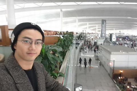 2PMのテギョンがナチュラルショットを公開した。写真：テギョンのツイッター