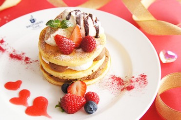 大阪ブラザーズカフェからバレンタイン限定パンケーキ発売