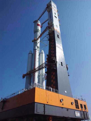 中国の新型ロケット長征七号、地上総合試験を実施（Image credit: 9ifly）