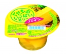 ブルボンが2月3日から順次発売するフルーツがたっぷり入ったカップゼリー『くだものいっぱいゼリー』
