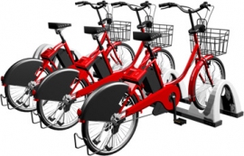 NTTドコモは2月22日から広島市内でサイクルシェアリングのサービス提供を開始する。 NTTドコモは2月22日から広島市内でサイクルシェアリングのサービス提供を開始する。