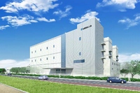 ニプロが大阪府和泉市に建設する同社子会社・全星薬品工業の新工場の完成予想図（同社発表資料より）