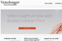 パナソニックは、米国のビデオマネジメントソフトウェア会社Video Insightを買収する。写真は、Video Insight社のWebサイト。