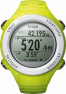 セイコーエプソンのGPS Sports Monitor「WristableGPS」の新商品「SF-110G」（写真提供：セイコーエプソン）