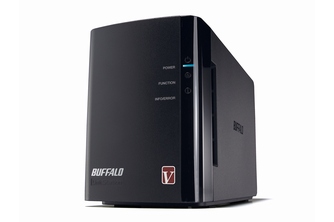 バッファローが発売する、写真共有に最適なネットワーク対応ハードディスク「LS-WV4.0TL/RF」