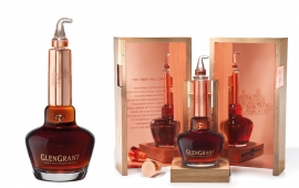 アサヒビールが世界限定150本を販売するスコッチシングルカスクウイスキー「グレン グラント50年」（写真：同社発表資料より）