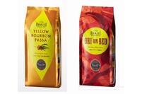 タリーズコーヒージャパンは、数量限定コーヒー豆「タリーズ ブラジル ファゼンダバウ イエローブルボンパッサ」と「タリーズ ブラジル ファゼンダバウ ドライオンベッド」を18日から発売する（写真：同社発表資料より）