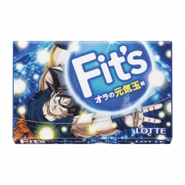 ロッテは、大人気テレビアニメ「ドラゴンボール改」とコラボレーションした『Fit's ＜オラの元気玉味＞/＜かめはめ波ワイアン味＞』を、2月17日に新発売する。
