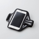 エレコムは、スマートフォンを収納して腕に装着できるアームバンドタイプのケース2サイズを今月下旬より発売する。