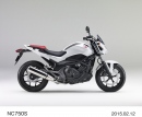 ホンダが200台限定で2月24日に発売するロードスポーツモデル「NC750S・特別カラー」(写真提供:ホンダ) ホンダが200台限定で2月24日に発売するロードスポーツモデル「NC750S・特別カラー」(写真提供:ホンダ)