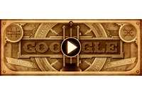 グーグルは18日、アレッサンドル・ボルタ生誕270周年記念Doodleを公開した。