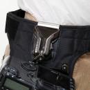 腰に取り付けることでカメラ本体が邪魔にならず、素早くカメラを構えることができるベルト一体型のカメラホルダー『カメラホルスター200-BELT008』 腰に取り付けることでカメラ本体が邪魔にならず、素早くカメラを構えることができるベルト一体型のカメラホルダー『カメラホルスター200-BELT008』