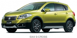 スズキは、クロスオーバーモデルの小型乗用車、新型「SX4 S-CROSS」を19日に発売する。 スズキは、クロスオーバーモデルの小型乗用車、新型「SX4 S-CROSS」を19日に発売する。
