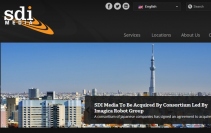 クールジャパン機構などが買収した、映像コンテンツの吹替・字幕サービス世界最大手SDI社Webサイト。