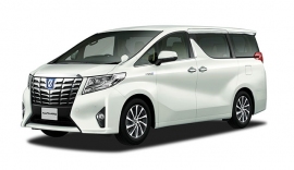 「アルファード G“F パッケージ”」ハイブリッド車　オプション装着車（トヨタ自動車の発表資料より）