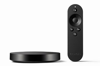ワイモバイルは、「Android TV」を初めて搭載したGoogleのメディアプレイヤー「Nexus Player」を27日に発売した（写真：同社発表資料より）
