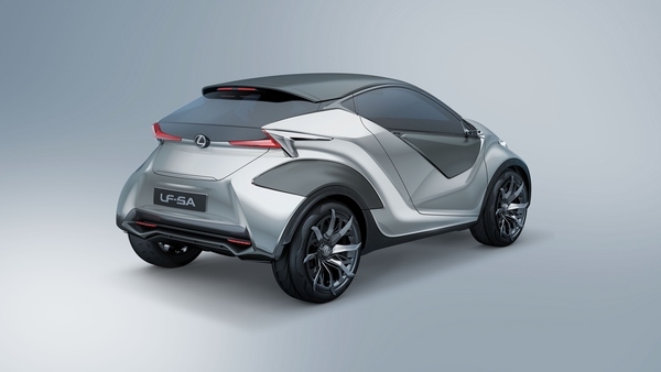 トヨタ自動車がジュネーブモーターショーにに出展するコンセプトカー「LEXUS LF-SA」（トヨタ自動車の発表資料より）