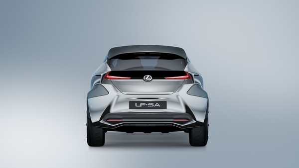 トヨタ自動車がジュネーブモーターショーにに出展するコンセプトカー「LEXUS LF-SA」（トヨタ自動車の発表資料より）