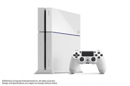 「プレイステーション 4」(PS4)の全世界の累計実売台数が3月1日時点で2,020万台を超えた。写真は、昨年10月に発売された「グレイシャー・ホワイト」のモデル。 「プレイステーション 4」(PS4)の全世界の累計実売台数が3月1日時点で2,020万台を超えた。写真は、昨年10月に発売された「グレイシャー・ホワイト」のモデル。