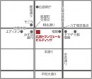 広島トランヴェールビルディングの位置（広域図）（三井不動産の発表資料より）