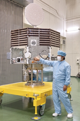 JAXA、「水星磁気圏探査機（MMO）」を公開　日欧共同計画の一翼担う（Image credit: sorae.jp）