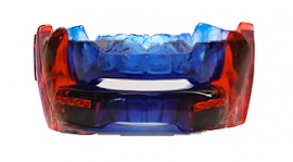 Respire Medical社のOSAS向けマウスピース 「Respire Blue Series」(三井化学の発表資料より) Respire Medical社のOSAS向けマウスピース 「Respire Blue Series」(三井化学の発表資料より)