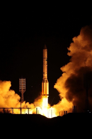 プロトンMロケット、通信衛星「エクスプレースAM7」の打ち上げに成功（Image credit: Roskosmos）