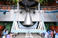 インド、「GSLV Mk-III」ロケットの極低温ロケットエンジンの燃焼試験に成功（Image credit: ISRO）