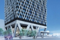 ビルの完成イメージ（西武ホールディングスの発表資料より）