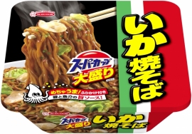 エースコックは、『スーパーカップ大盛りいか焼そば』を4月6日にリニューアル発売する。